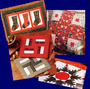  Comfy Cabin Creations has 
							Quilts and Crafts for the X-mas season.