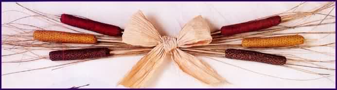Nature provides an abundance of material for making natural crafts. Photo from Country Woman Magazine 