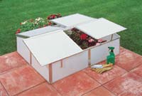 Double Cold Frame - Plastic Frame