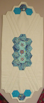 Quilted table runners for table tops and decorating.