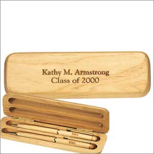 Pen & Pencil Set - Maple
