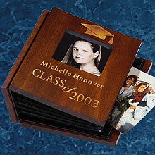 Wooden Graduation Album