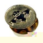 Brass Claddagh Pill Box