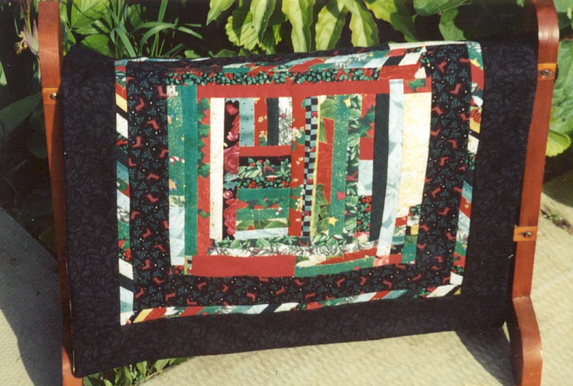 Quilted art can be used as wallhangings as well.
