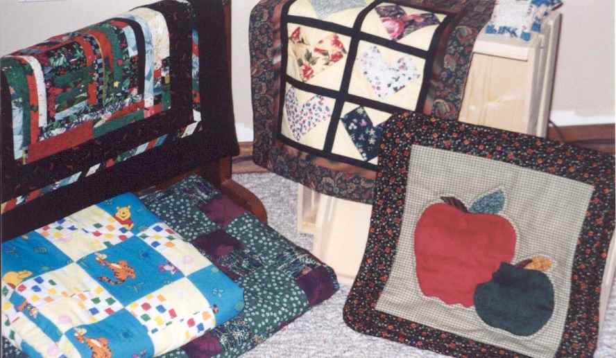  Comfy Country Creations has 
							a large selection of quilting books.