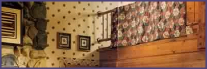 Quilts can be used as warming accents to any room in the house.